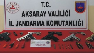 Jandarma İnanamadı Evde Silah Fabrikası Kurmuş