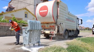 Aksaray’da Konteynerler Sürekli Bakımda