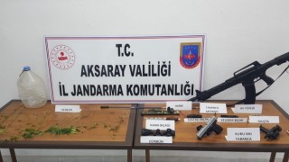 Dere Yatağında Uyuşturucu Üretti, Jandarma Yakaladı