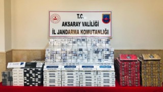 Jandarma Yapılan Aramada 6 Bin 160 Paket Kaçak Sigara Ele Geçirildi