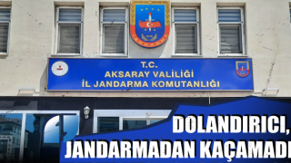 Dolandırıcı, Jandarmadan Kaçamadı