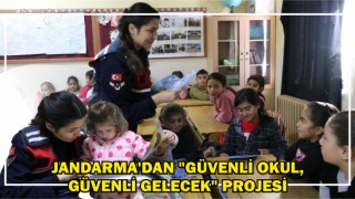 Jandarma'dan "Güvenli Okul, Güvenli Gelecek" Projesi Kapsamında İlkokul Ziyareti