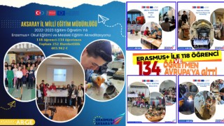 Erasmus+ İle 118 Öğrenci ve 134 Öğretmen Avrupa'ya Gitti