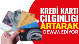 Kredi Kartı Çılgınlığı Artarak Devam Ediyor