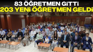 83 Öğretmen Gitti 203 Yeni Öğretmen Geldi