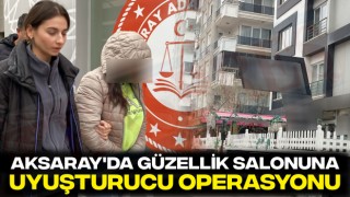 Güzellik Salonuna Uyuşturucu Operasyonu