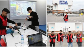 Gençler, Aksaray Bilim Merkezinde Ürettikleri Drone İle Teknofest'e Katılacak