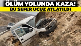 Ölüm Yolunda Kaza! Bu Sefer Ucuz Atlatıldı