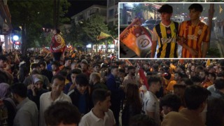 Galatasaray’ın Şampiyonluğu Aksaraylı Taraftarı Sokağa Döktü