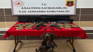 Ağaçören’de Kaçak Silah Operasyonu: Çok Sayıda Mühimmat Ele Geçirildi