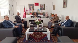 Başkan Karataş'tan Müdür Elaldı’ya ziyaret