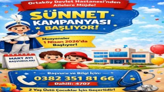 Ortaköy’de çocuklar için sünnet kampanyası başlıyor