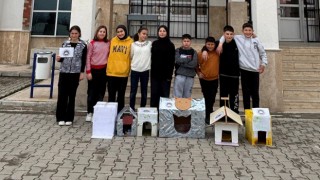 SOKAK HAYVANLARINA SICAK YUVA