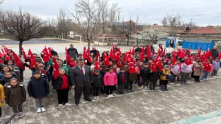 Ağaçören’de eğitim camiası tek yürek