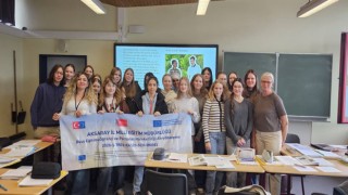 Ağaçörenli öğrenciler Erasmus+ ile Avrupa yolunda