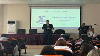 ASÜ Mühendislik Fakültesi AFAD ile afet bilinci kazandı