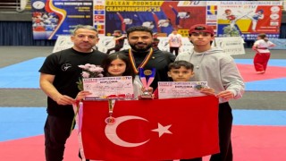 Bükreş'te Aksaray rüzgarı! Madalyaları topladılar