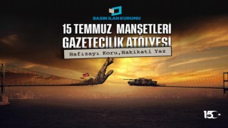 Genç gazeteciler 15 Temmuz manşetlerini yeniden tasarlayacak