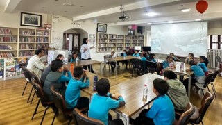 İl Halk Kütüphanesi minik misafirlerini ağırladı