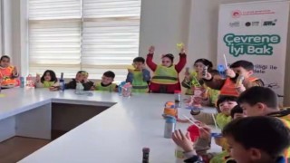 Miniklere sıfır atık bilinci kazandırıldı