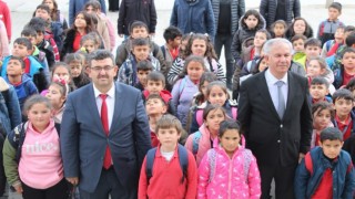 Müdür Alpaslan’dan Ağaçören’de eğitim mesaisi