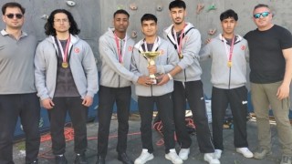 Okul Sporları Tırmanış Birinciliğinde şampiyonlar belli oldu
