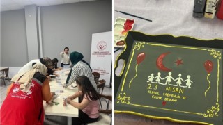 Şehit ve gazi çocuklarıyla 23 Nisan coşkusu!