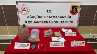Ağaçören’de zehir tacirlerine geçit yok: 4 gözaltı!