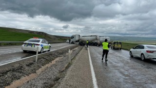 Nevşehir yolunda tır kazası! Trafik felç oldu