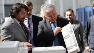 Vali Duru’dan OSB’deki fabrikalara ziyaret