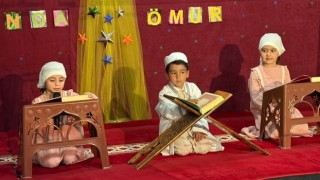 Ağaçören’de minik kursiyerler sahne aldı