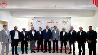 AK Parti heyeti, Tarım Müdürü Demir ile bir araya geldi