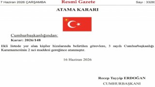 Cumhurbaşkanlığı kararnamesi yayınlandı: Aksaray’da 4 kaymakam ve 1 vali yardımcısı değişti