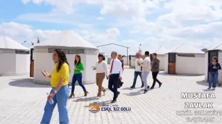 Eskil’in tuz gölü Dünya’ya açılıyor