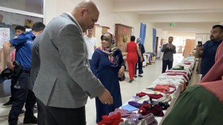 Halk Eğitim kursiyerlerinden yıl sonu sergisi