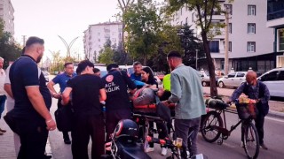 Kontrolden çıkan motosiklet devrildi: 1 yaralı