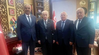 MHP Aksaray Teşkilatı’ndan Devlet Bahçeli’ye ziyaret