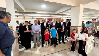 Minik ellerin büyük eserleri görenleri büyüledi
