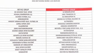 Nesine 2. Lig’de gruplar belli oldu