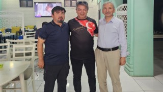Özbekistan'da 2 Aksaraylı biri profesör bir iş insanı