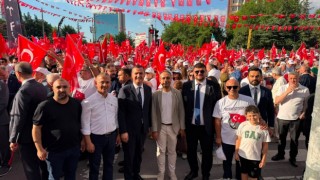 Tandoğan Meydanı'nda yoğun katılım: Meydanlar taştı