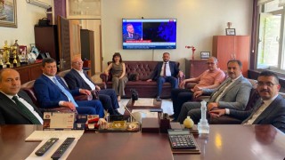 Yargı mensuplarından Aksaray Barosu'na ziyaret