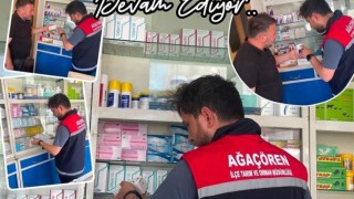 Ağaçören’deki veteriner kliniklerine denetim