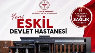 Eskil Devlet Hastanesi'nde ihale süreci başlıyor