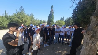 Güzelyurtlu öğrenciler Çanakkale ruhunu yerinde yaşadı