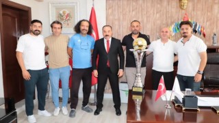 Hasan Dağı Masterler’dan Müdür Yıldız’a ziyaret