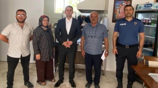 Kaymakam Soydaş’tan iş yerlerine yakın ilgi