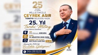 AK Parti Aksaray’dan 25. yıl mitingi için seferberlik