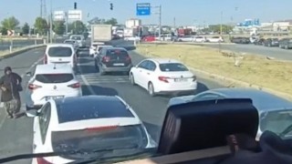 Aksaray'da Karasu Kavşağı videosu gündem oldu