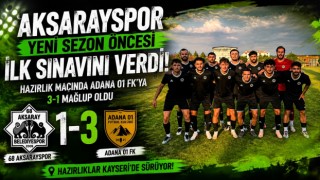 Aksarayspor yeni sezon öncesi sahaya çıktı